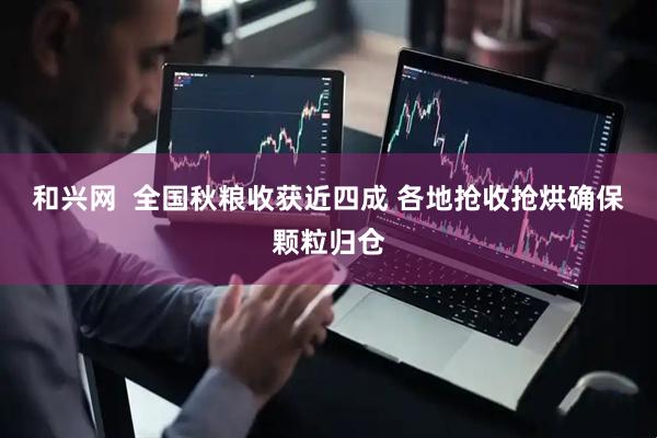 和兴网  全国秋粮收获近四成 各地抢收抢烘确保颗粒归仓